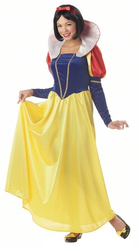 Costume biancaneve adulto - biancaneve,