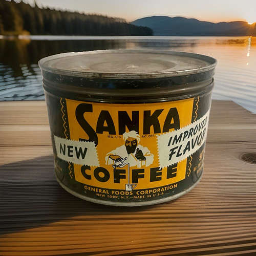 Vintage sanka caffè libbra - vintage, 1