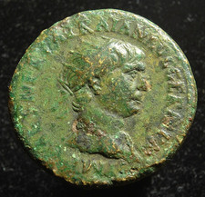 Traiano AE dupondius TR POT