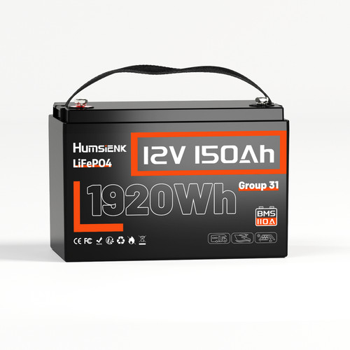 Batteria litio 12v - al, 150ah