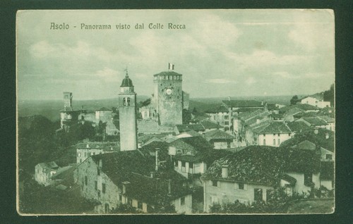 Asolo panorama visto dal - asolo, (tv)