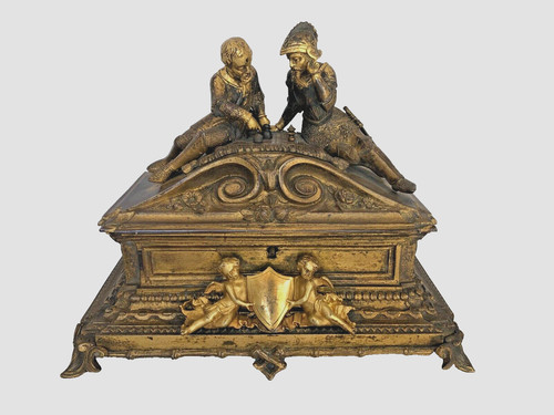 Antica scatola portagioie