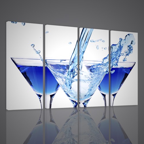 Quadri moderni xxl crazy drink - moderni,
