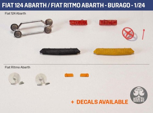 Fiat 124 abarth - 124, ricambi