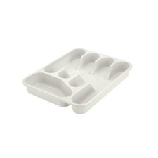 Portaposate da Cassetto Bianco