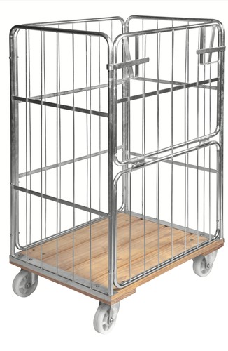 Roll container con base - , in