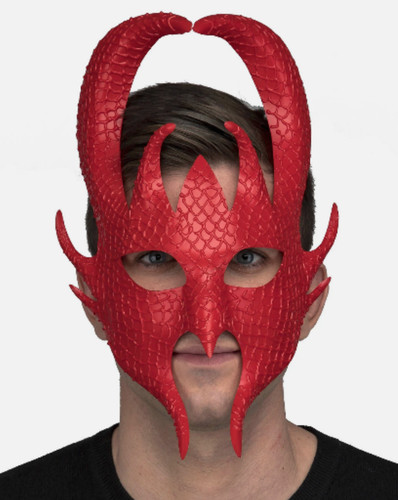 Halloween maschera devil - maschera,