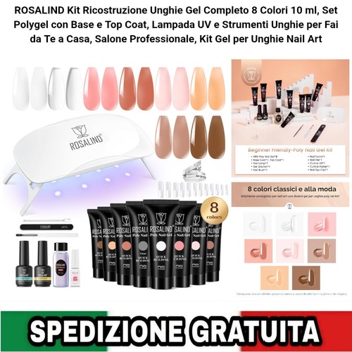 Kit ricostruzione unghie gel - ricostruzione,