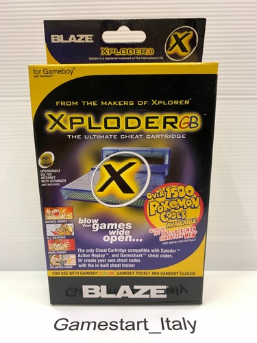 Nintendo gameboy xploder cheat - nintendo,