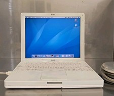 Vintage 2002 Apple ibook 12" G3 800 MHz Laptop Computer PC Mac Powerpc PPC G4 G5