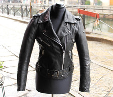 Giubbotto pelle chiodo biker