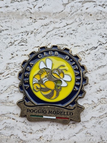 Vespa club placca - club, metallica