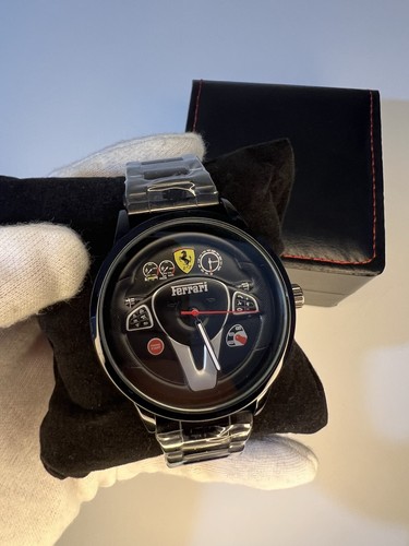 Orologio ferrari acciaio - orologio, in