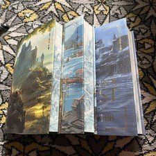 Farseer Trilogy by Robin Hobb Illumicrate Exclusive Sprayed Edges Foil Exclusive