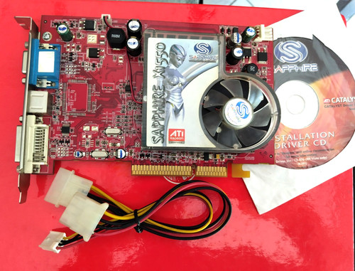 Sapphire x1550 agp - 📺,
