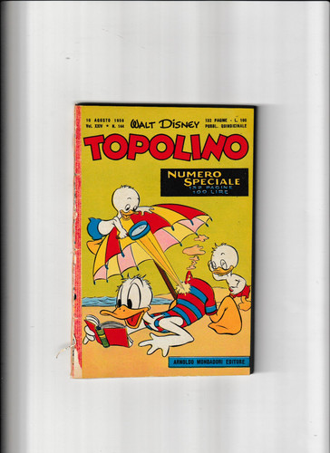 Topolino libretto numero 144 - topolino,