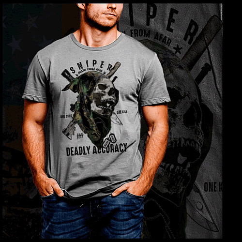 Shirt cecchino militare - t-shirt,