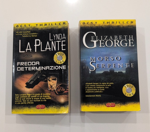 Stock libri best thriller - stock,