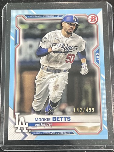 Bowman paper mookie - betts, 2021