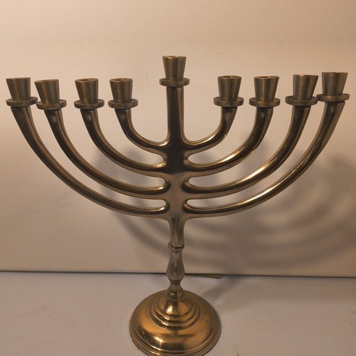 Hanukkah menorah piedi - menorah, 11"