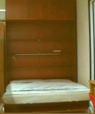 LETTO MATRIMONIALE A SCOMPARSA