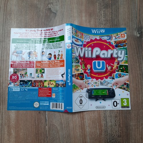 Jaquette jeu wii party u - jaquette,
