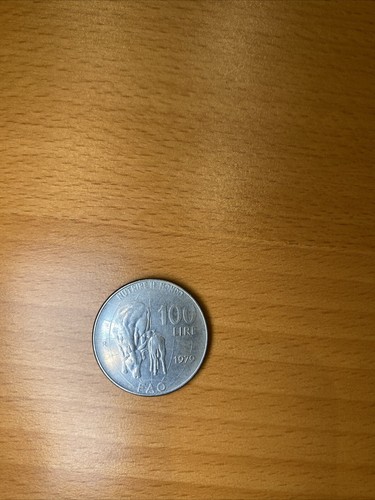 Moneta rara 100 lire fao - rara, 1979
