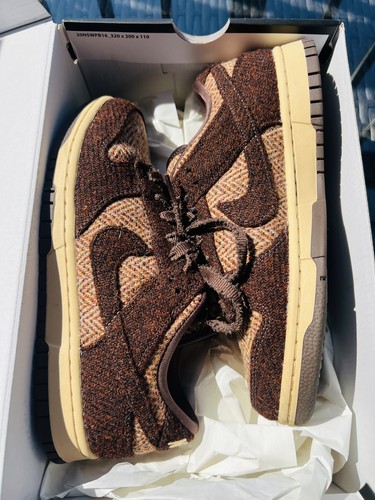 Nike dunk low harris - nike, tweed