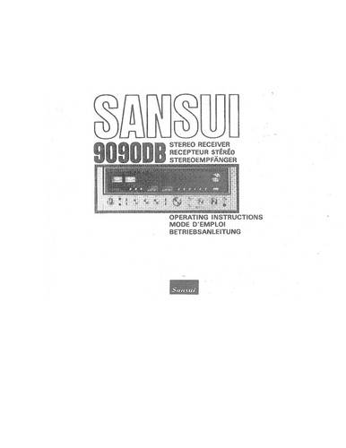 Sansui 9090db ricevitore - sansui,
