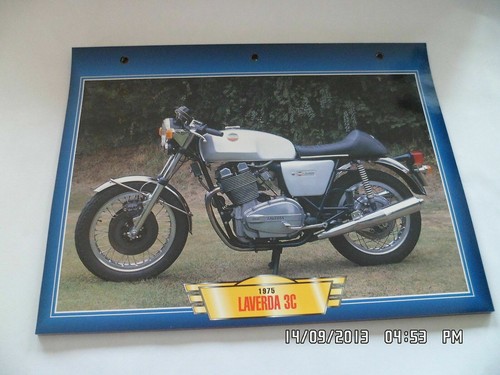 Carte fiche moto laverda - fiche,