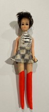 Bambola Vintage- TOPPER CORP 1970 Hong Kong Anni 70 Con Vestiti E Scarpe