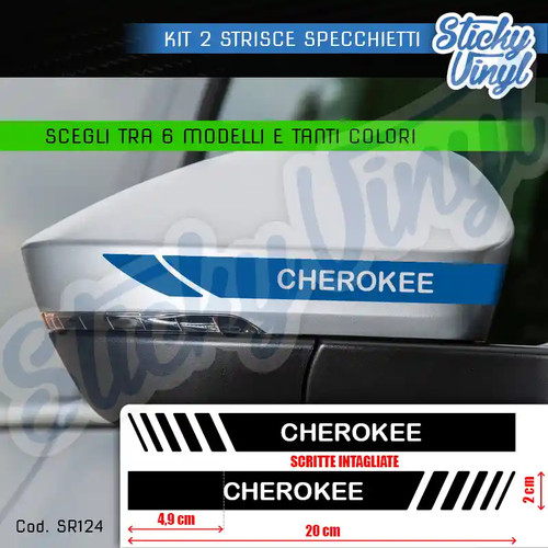 Adesivi strisce specchietti - strisce,