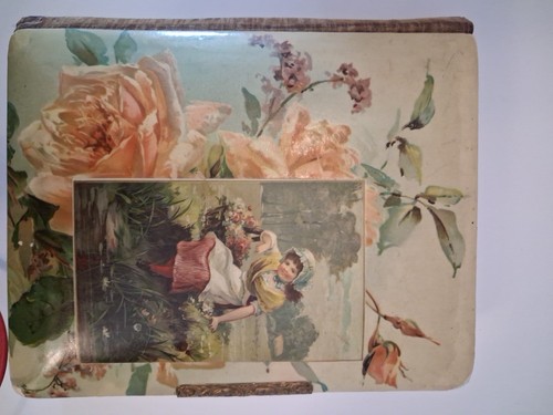 Antico album fotografico