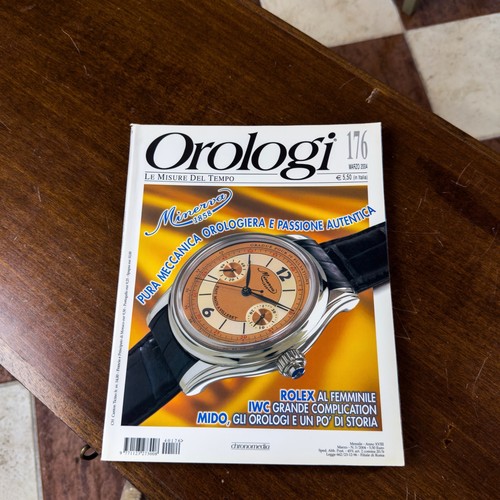 Rivista orologi misure - orologi, “le