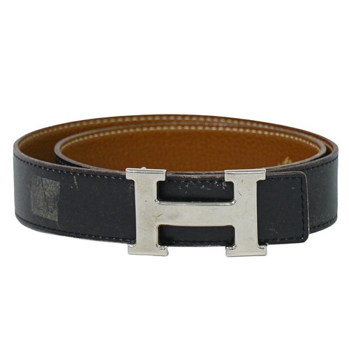 Cintura reversibile hermes - cintura,
