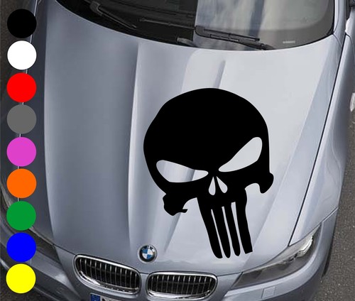 Adesivo auto the punisher - wd,