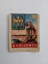 FIGURINA CALCIATORI  ED. NANNINA 1950-51 SCUDETTO AGRIGENTO n 11