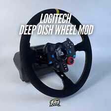 Logitech G29-G920-G923 Deep Dish 70mm Wheel Mod with Magnetic Paddles Shifter