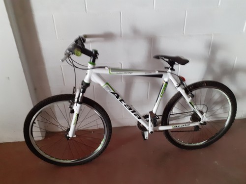 Bicicletta mtb bianca verde - bianca, e