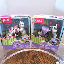 Rara Barbie Posh Pets cane e