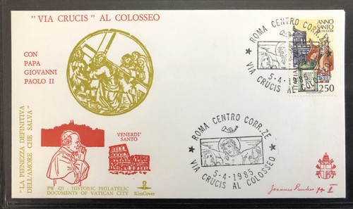 Fdc vatican pope john paul - vatican,,