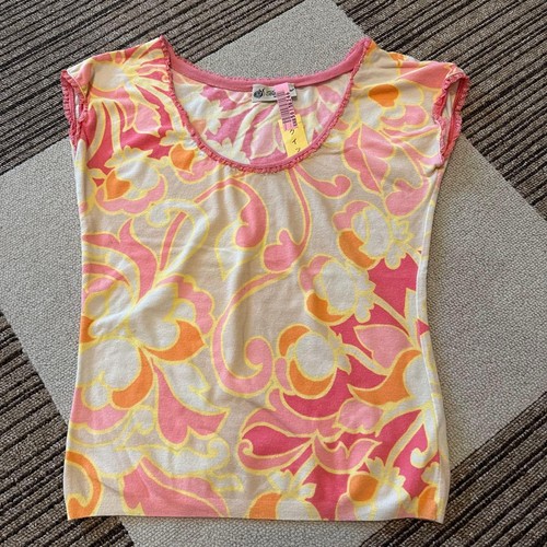 Top blumarine stampa floreale - top,