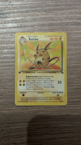 Pokemon raichu fossil - raichu, 29/62
