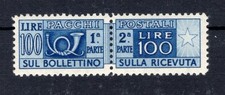 PACCHI POSTALI  RUOTA  1946 -