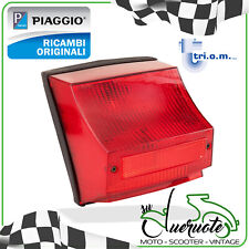 FANALE POSTERIORE PER VESPA T5 125 1985-1989 FARO LUCE STOP VETRO ROSSO PIAGGIO