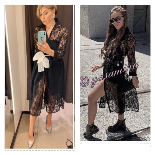 Zara sheer shirt maxi dress - zara,