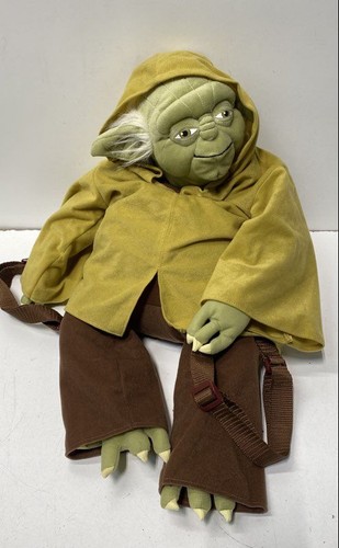Zaino peluche star wars yoda - zaino,