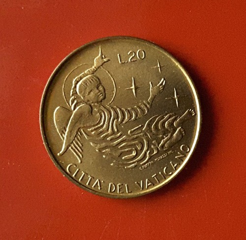 Lire 1969 vaticano rn122 - 20, [rn122]