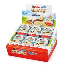 Kinder creamy milky crunchy - creamy,