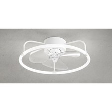 Perenz 7176BCT Ventilatore da Soffitto Plafone 35w 3 Pale con Luce